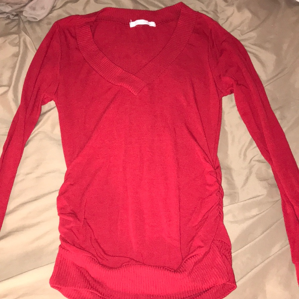 Beautiful red blouse!